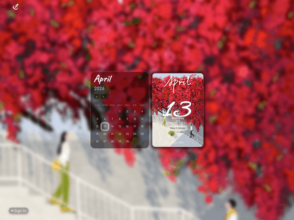 VisionTPC — The Poet's Calendar, a Flutter and Firebase poetry journaling app